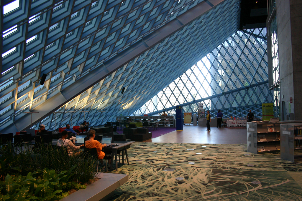 living room seattle library